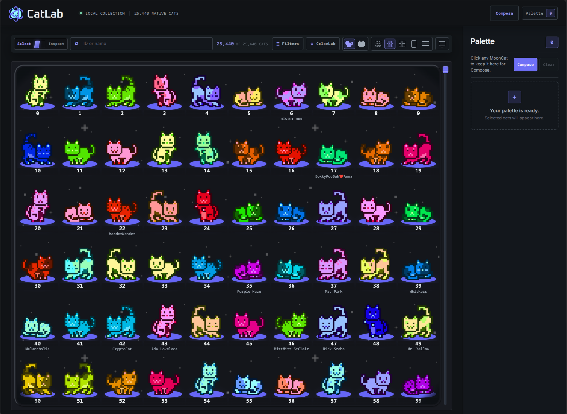 CatLab screenshot